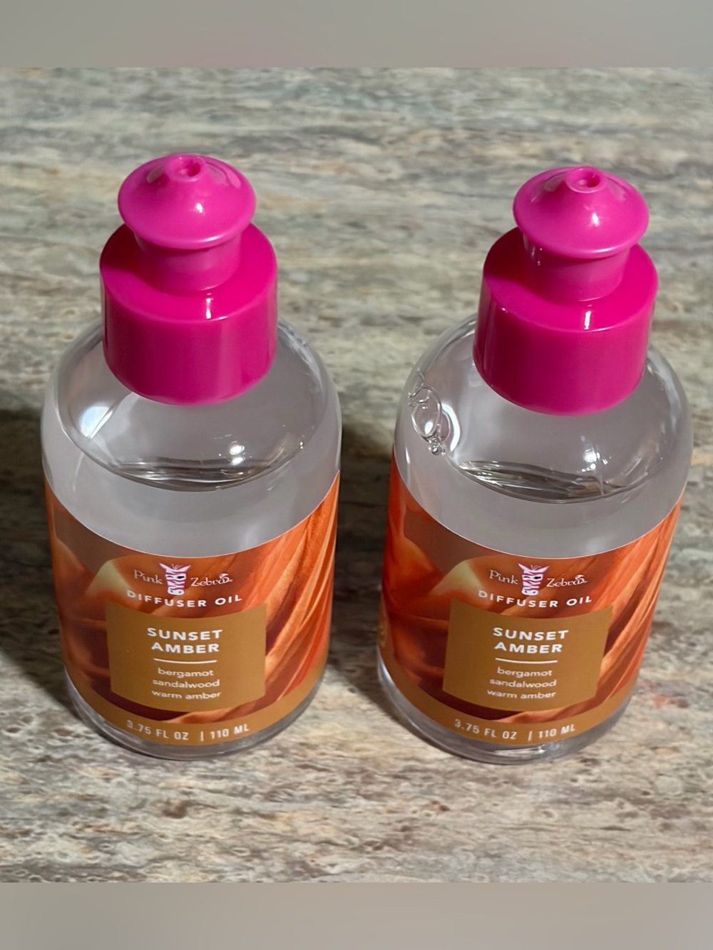 Pink Zebra 2-Sunset Amber Diffuser Oil -